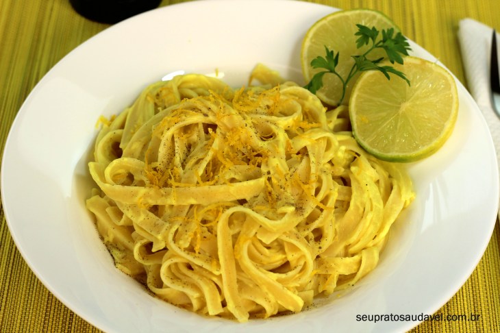 fettuccine ao limão 3
