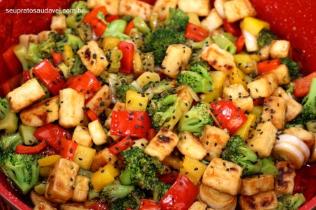 quinoa tofu e brocolis 1