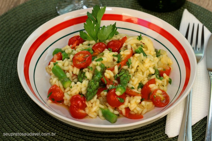 RISOTO CREMOSO DE ASPARGO 1