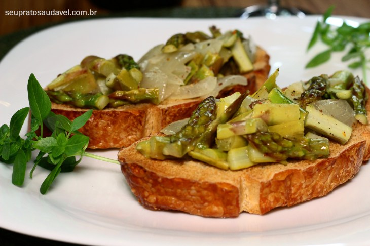 BRUSCHETTA DE ASPARGO FRESCO 1